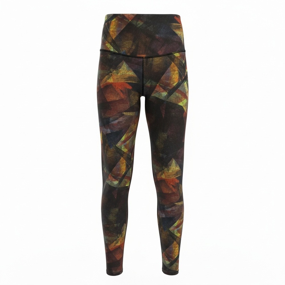 Onzie Geometric Womens Small High Waisted Capri Leggings Activewear Yoga Pants